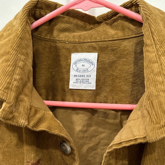 Embroidered Brooks Brothers Corduroy Button Down - Picture 4 of 5